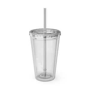 SHE'KEND Vibes Tumbler with Straw